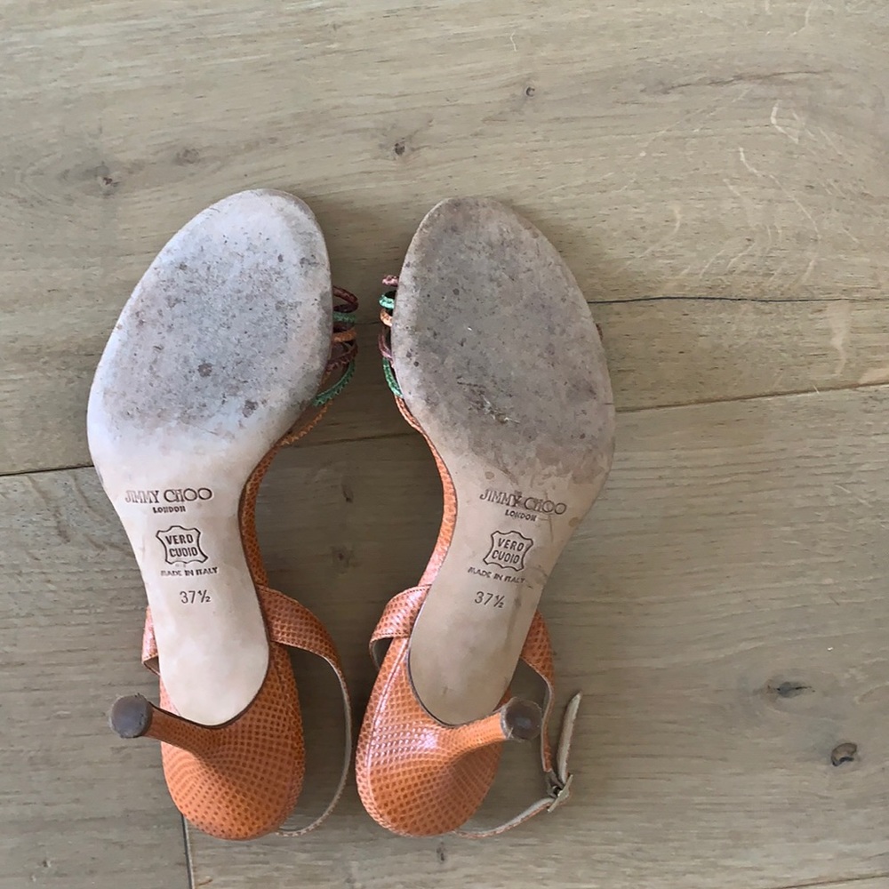Bottom of Jimmy Choo shoes!